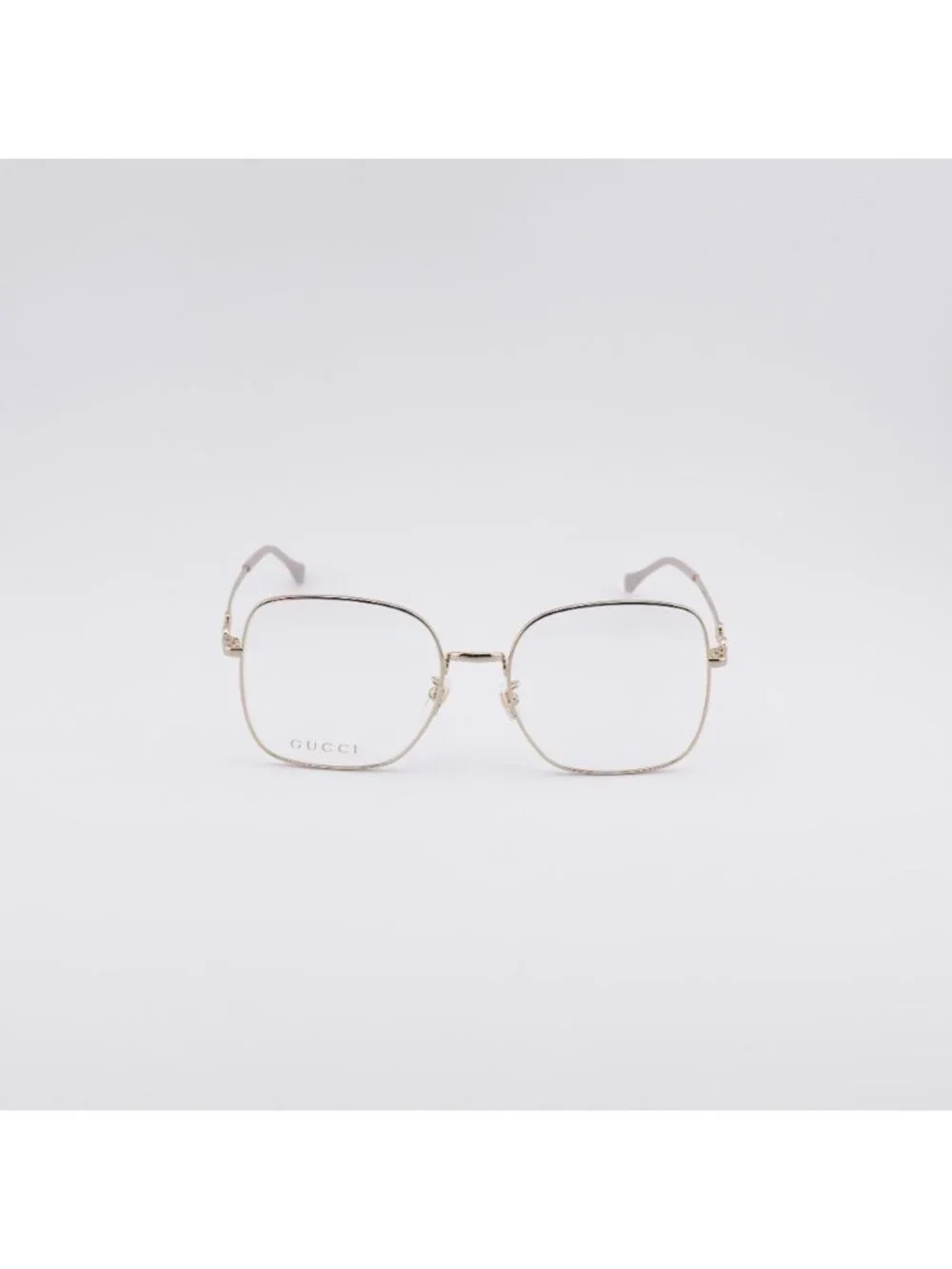 Gucci GG0883OA 001 Eyeglasses Gold 55mm Square Frame